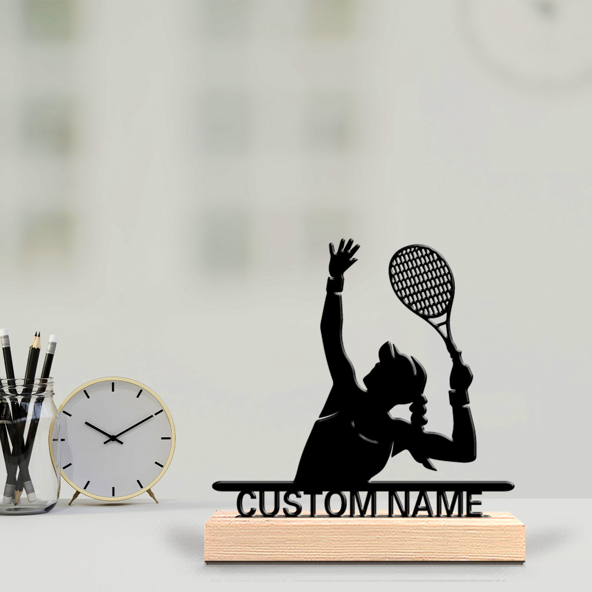 1 قطعة متعة شخصية مخصصة الريشة - مراجعة Badminton Fun وسعره