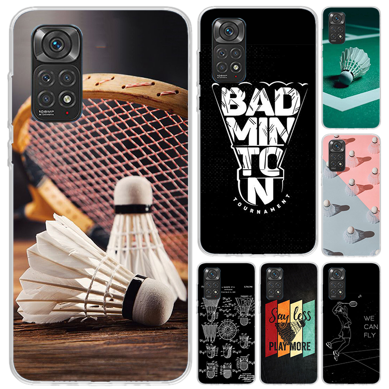 غطاء هاتف رياضي للريشة الطائرة - مراجعة Badminton Quotes وسعره