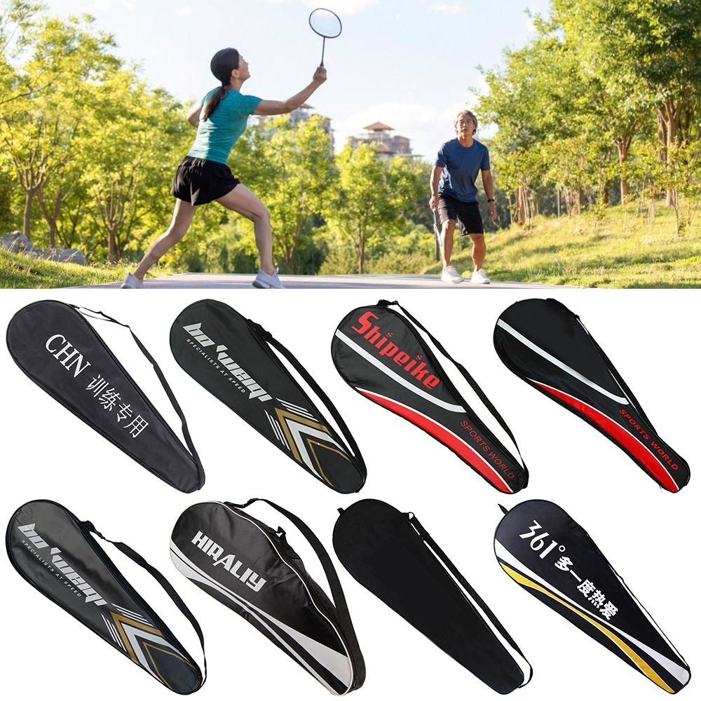 حقيبة مضارب تنس الريشة متينة م - مراجعة Badminton Open وسعره