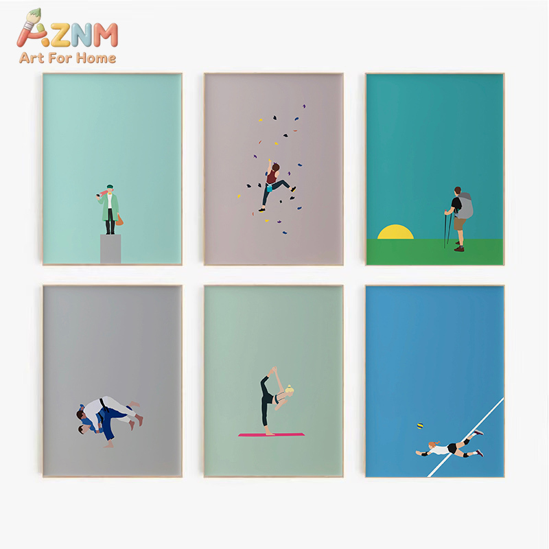 لوحة جدارية قماشية بتصميم رياض - مراجعة Badminton Quotes وسعره